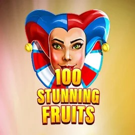 100 Stunning Fruits slot logo by SYNOT Games at Sushi Casino