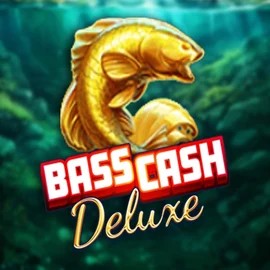 Bass Cash Deluxe slot logo by Alchemy Gaming at Sushi Casino