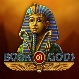 Book of Gods online game logo by BF Games on sushikazino.com