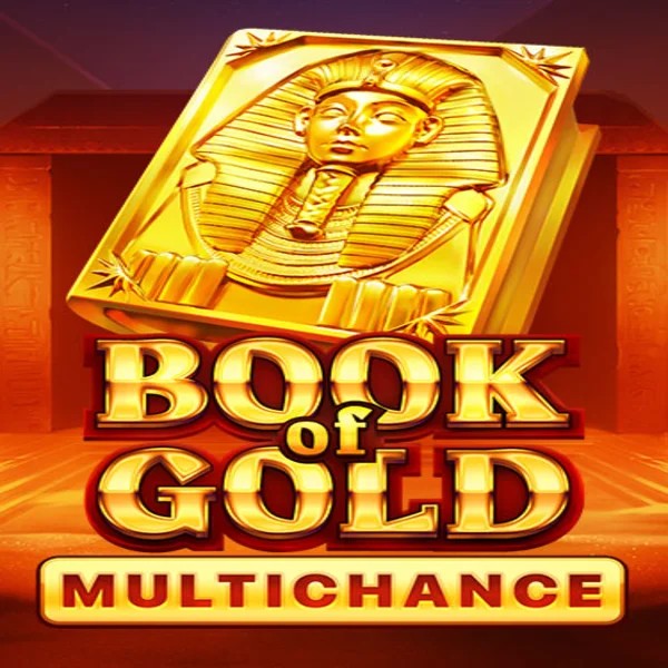 Book of Gold Multichance logo by Playson Sushi Casino