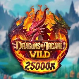 Dragons of Arcane Wild slot icon by Foxium, available at Sushi Casino