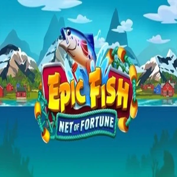 Slots logo of Epic Fish Net of Fortune from Quickspin at Sushi Casino