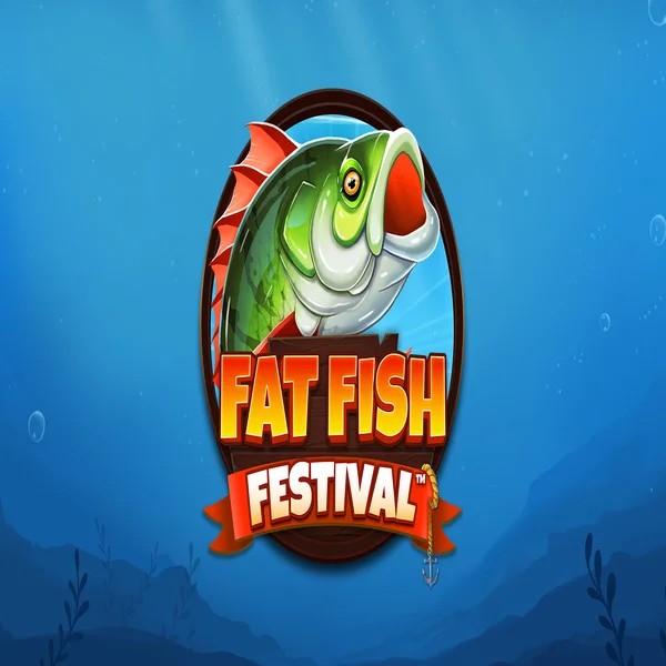 Fat Fish Festival slot logo by Wishbone Games at Sushi Casino