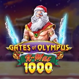Gates of Olympus Xmas 1000 logo by Pragmatic Play Sushi Casino