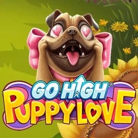 Go High Puppy Love slot icon by RubyPlay, available at Sushi Casino