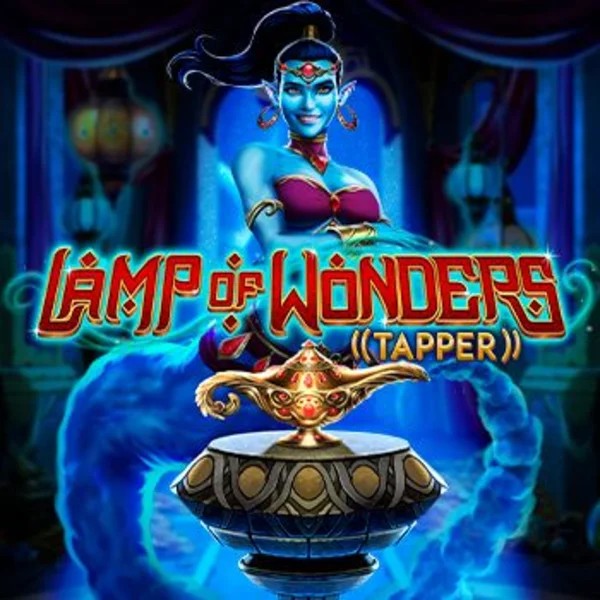 Lamp Of Wonders Tapper by Greentube, showcased at sushikazino.com – game logo