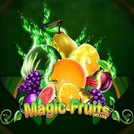 Magic Fruits Deluxe game by Wazdan – logo hosted on Sushi Casino