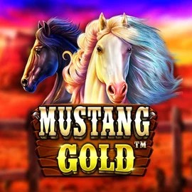 Mustang Gold slot icon by Pragmatic Play, available at Sushi Casino
