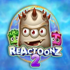 Official Slots logo: Reactoonz 2 by Play’n GO at Sushi Casino