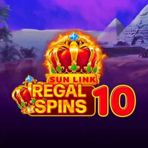 Regal Spins 10 logo by PatePlay at Sushi Casino