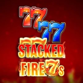 Stacked Fire 7s online game logo by Inspired Gaming on sushikazino.com