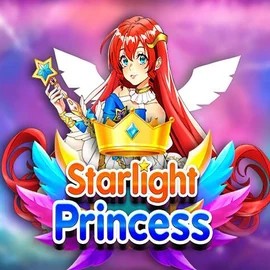 Starlight Princess slot logo by Pragmatic Play at Sushi Casino