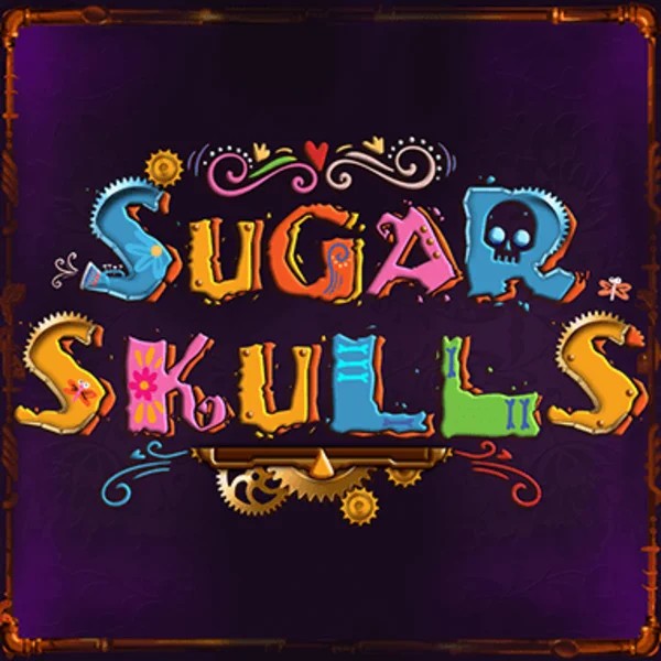 Enjoy Sugar Skulls by Booming Games – logo hosted on sushikazino.com