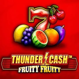 Thunder Cash Fruity Fruity by Novomatic, showcased at sushikazino.com – game logo