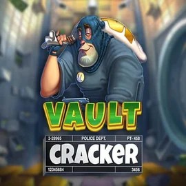 Vault Cracker slot logo by Red Tiger Gaming at Sushi Casino