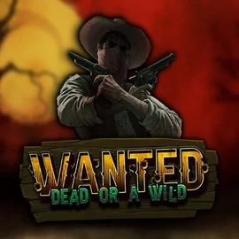 Wanted Dead or a Wild online game logo by Hacksaw Gaming on sushikazino.com